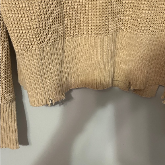 Pistola tan Knit Women's Sweater. 💯 cotton.EUC: - Picture 5 of 8